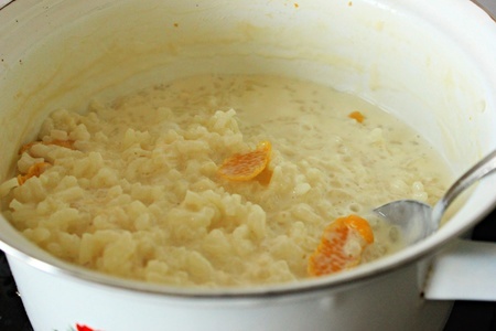 Тартинки с рисовым пудингом и апельсинами: шаг 10