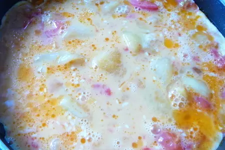 Запеченные овощи с яйцом и морковной намазкой: шаг 5