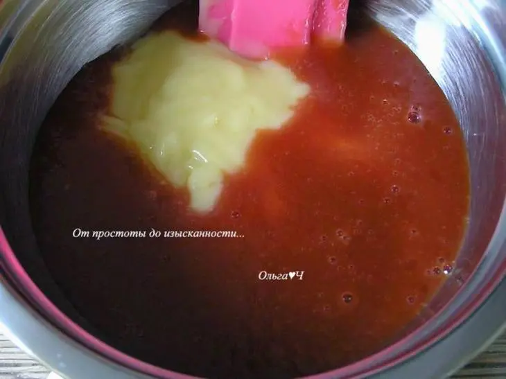 Томатное мороженое с лимонным кремом: шаг 4