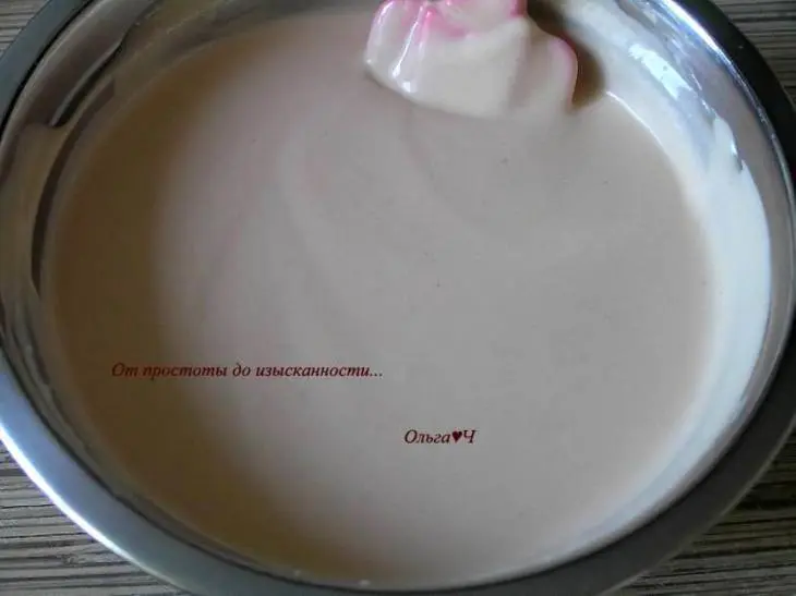 Томатное мороженое с лимонным кремом: шаг 6