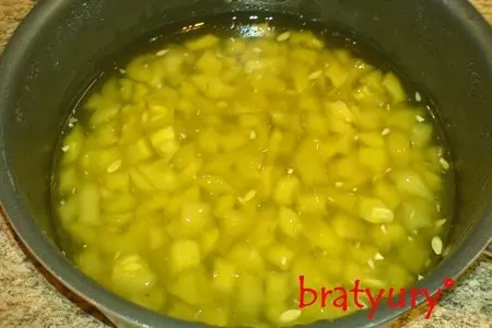 Варенье из огурцов: шаг 5