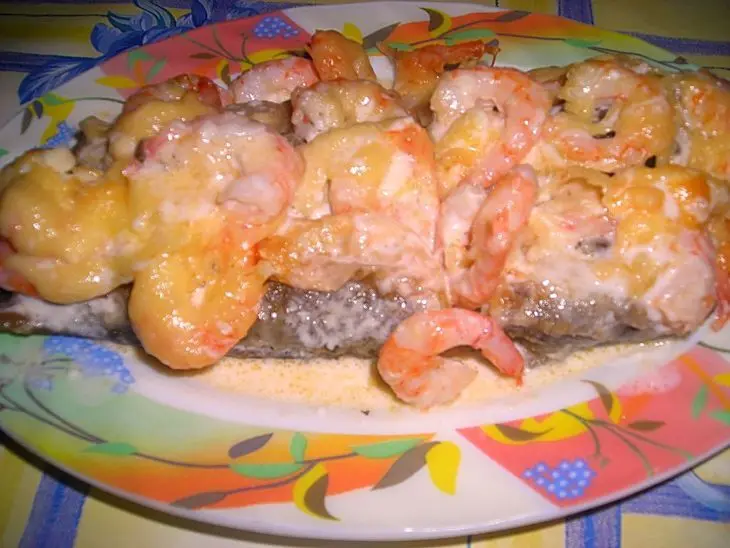 Пеленгасы с креветками в сливках: шаг 7