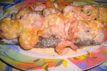Пеленгасы с креветками в сливках: шаг 7