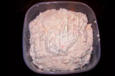 Сырно-ветчинная намазка: шаг 6