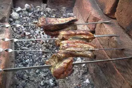 Перчик запеченый + шашлычок: шаг 3