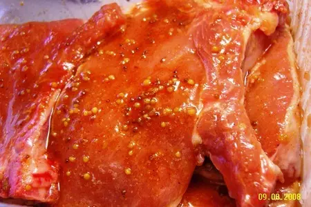 Медовое мясо: шаг 3