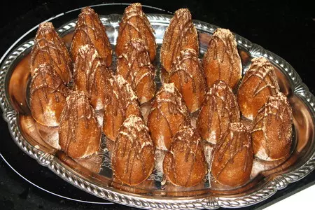 Мини пирожные крошковые "конусики" (да с коньячком... :-) ): шаг 7