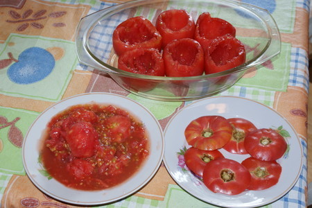 Фаршированные помидоры: шаг 3