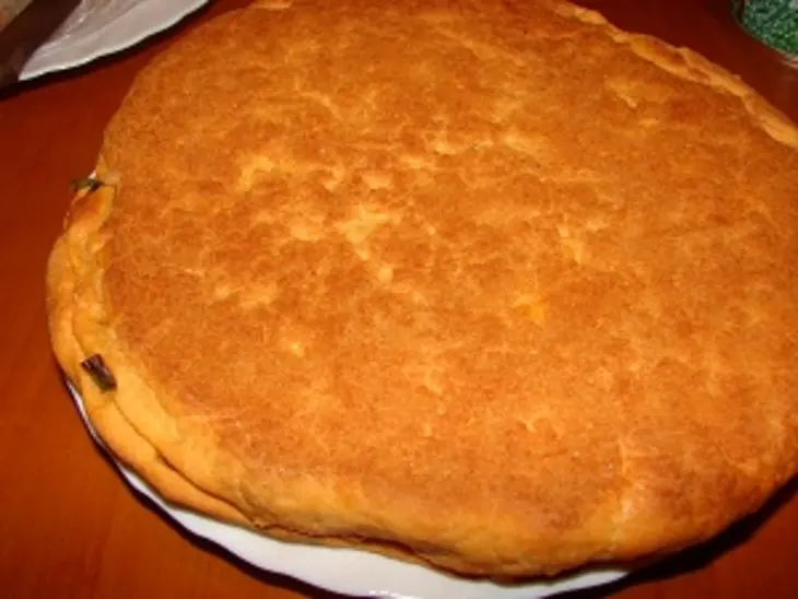 Пирог  "рыженький": шаг 3
