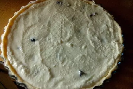 Пирог с творогом  и черносливом: шаг 7
