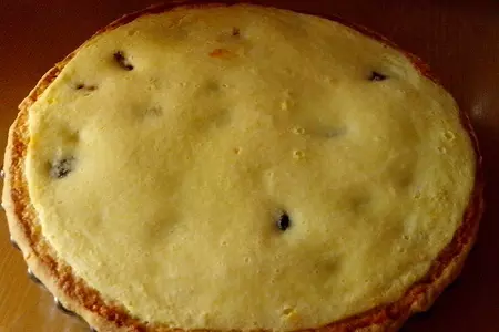 Пирог с творогом  и черносливом: шаг 8