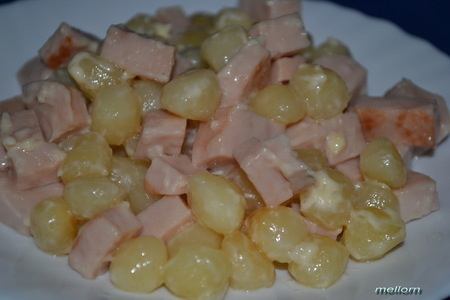 Картофельные ньокки с ветчиной и сыром: шаг 5