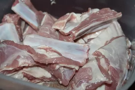 Острые бараньи ребрышки в духовке: шаг 1