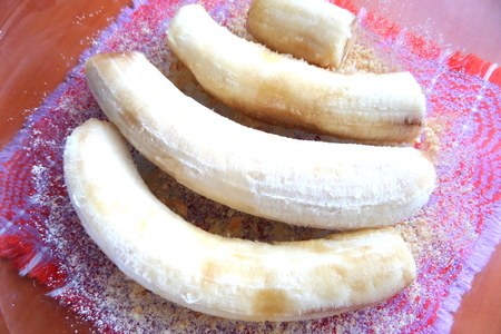 Омлет с бананами в свч: шаг 3