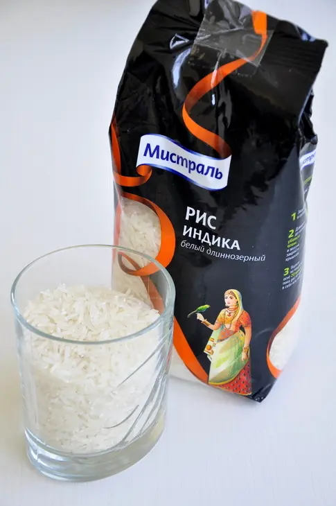 Сифудо тяхан - рис с морепродуктами по-японски: шаг 1