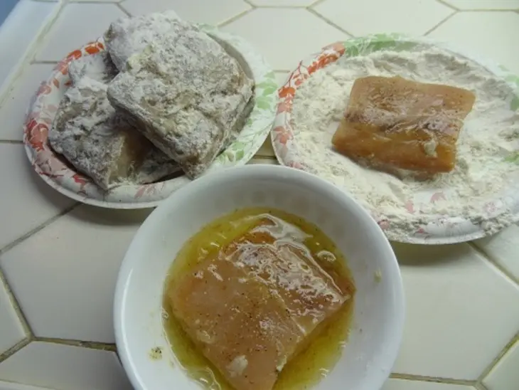 Рыба с тархуновым соусом: шаг 3