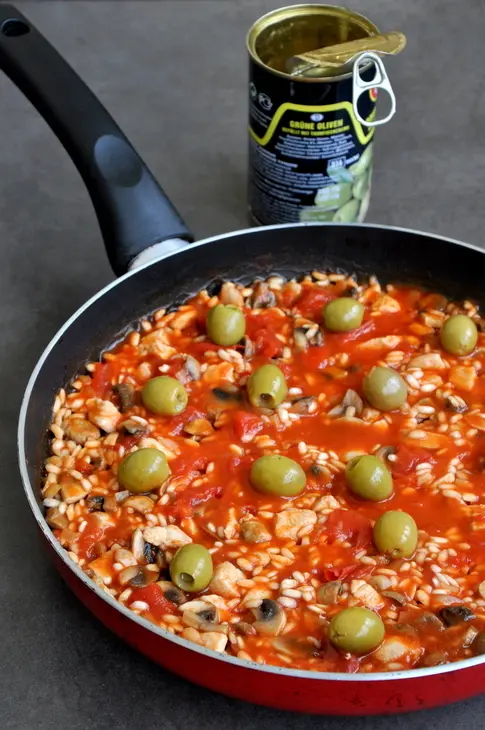 Паэлья с морепродуктами и курицей 2 (shellfish and chicken paella): шаг 9