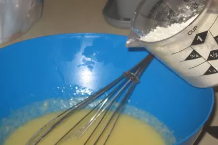 Летний, быстрый,фруктовый пирог.: шаг 3