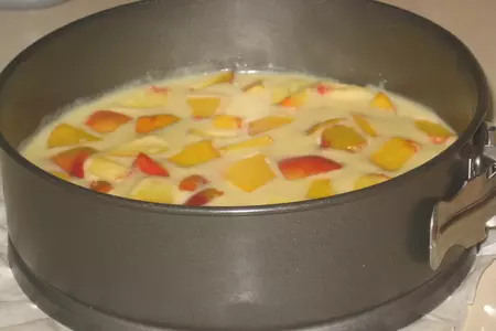 Летний, быстрый,фруктовый пирог.: шаг 7