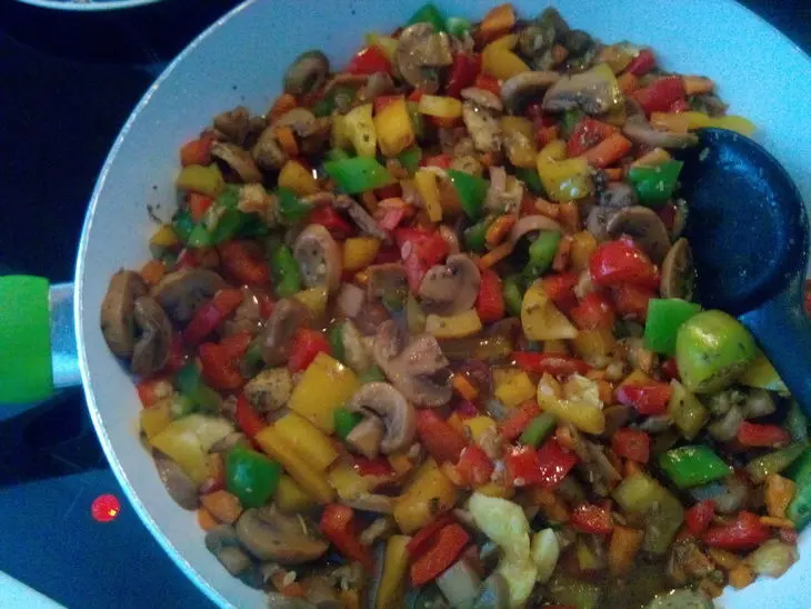 Фаршированные цукини с кус-кусом и рыбой: шаг 2