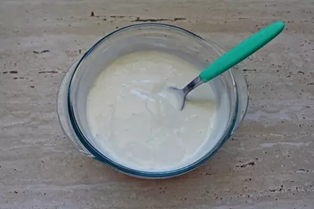 Блины с творогом и маком в сметанной заливке.: шаг 7