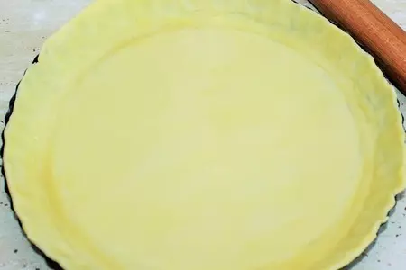 Пирог с манго и персиками: шаг 1