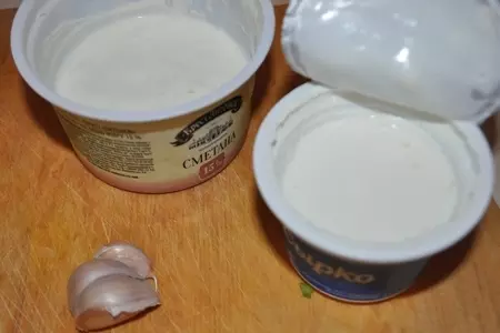 Оладьи из цукини с сырно-чесночным соусом.: шаг 5