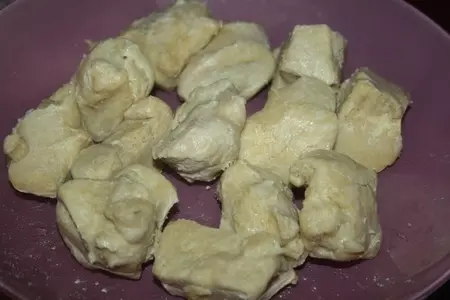 Треугольники с индюшатиной и сыром: шаг 3