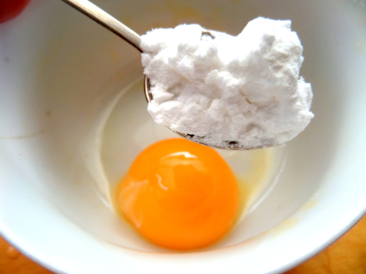 Десерт с абрикосами и яичным кремом: шаг 3