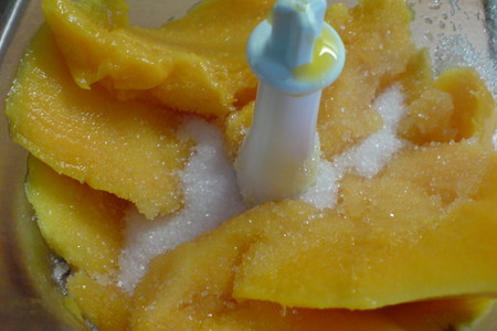 Десерт из манго с мятным сахаром  и голубикой/продолжение банкета!: шаг 1