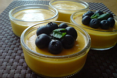 Десерт из манго с мятным сахаром  и голубикой/продолжение банкета!: шаг 7