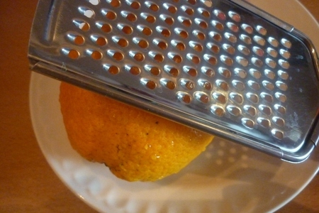 Блины с апельсиново-творожной начинкой: шаг 1