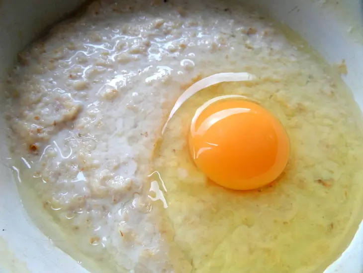 Овсяные оладушки с маком: шаг 1