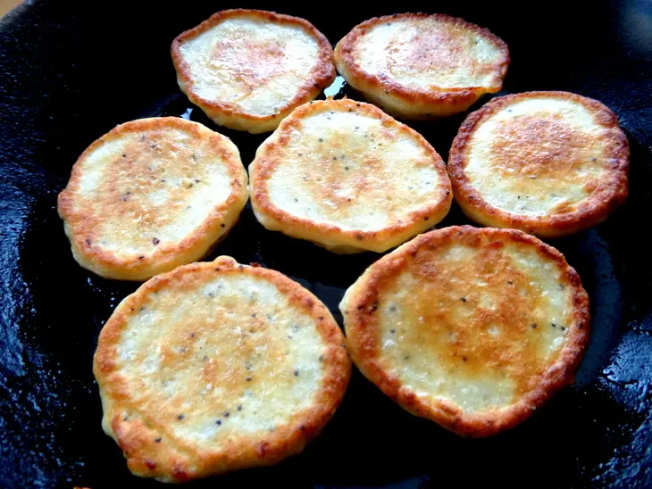 Овсяные оладушки с маком: шаг 6