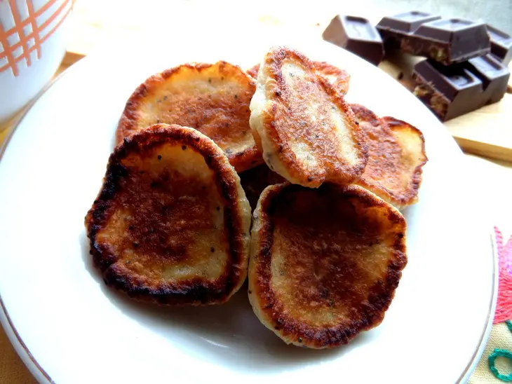 Овсяные оладушки с маком: шаг 9