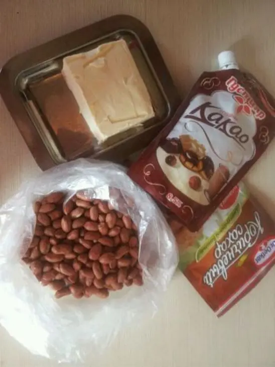 Арахисовая паста: шаг 1