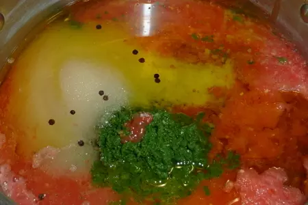 Закуска из патиссонов на зиму: шаг 3