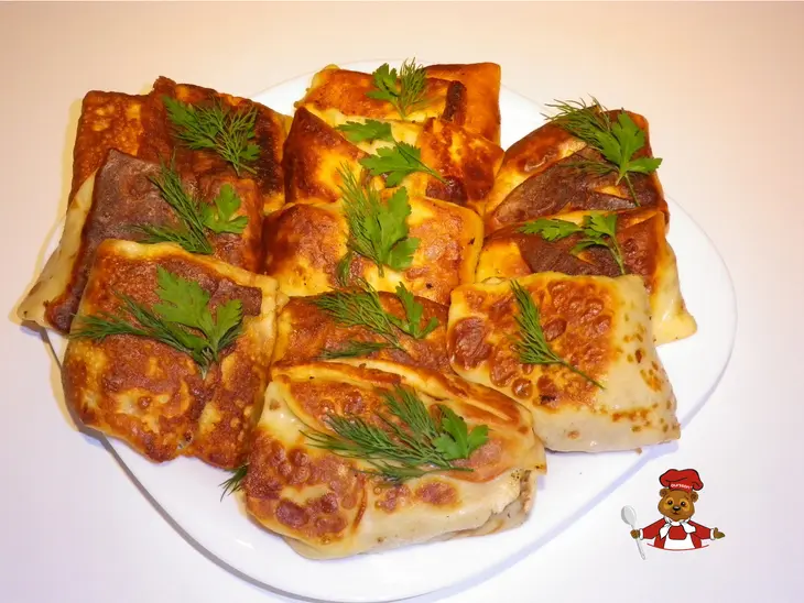 Блинчики с мясом рецепт для мясорубки oursson: шаг 9
