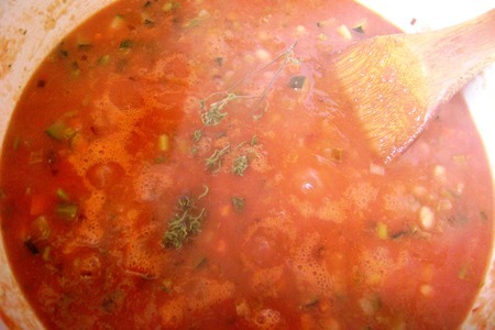 Итальянский суп на забайкальский манер или минестроне  по-читински.: шаг 3