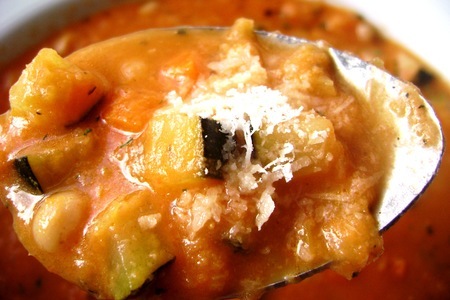 Итальянский суп на забайкальский манер или минестроне  по-читински.: шаг 7