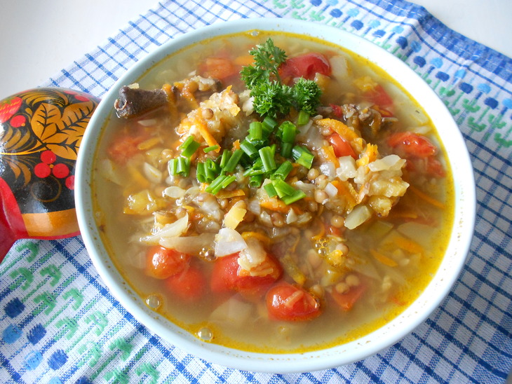 Чечевичный суп: шаг 8