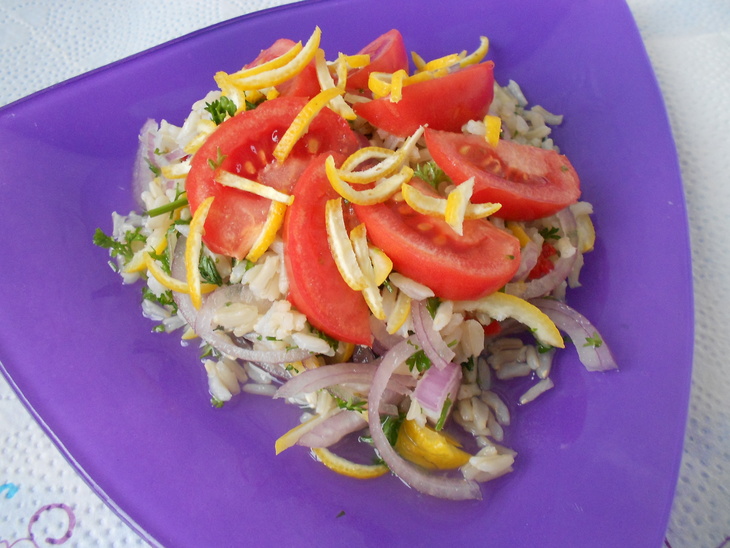 Тайский рисовый салат: шаг 6