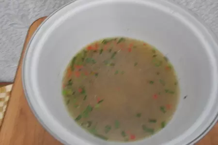 Тайский рисовый суп с яйцом: шаг 4