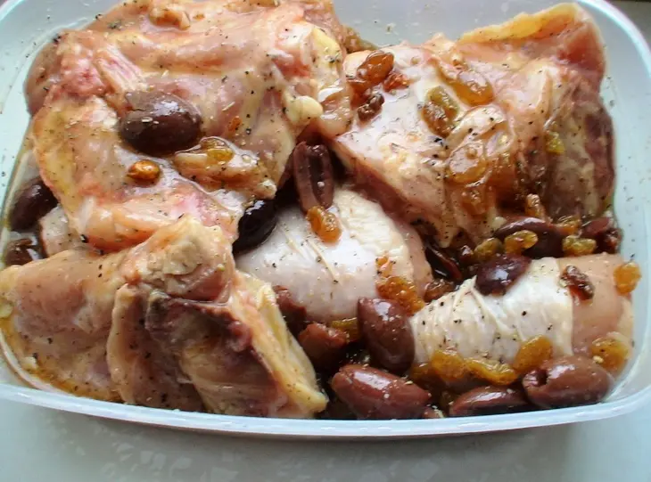 Запеченная курочка по –испански «pollo estofado.»: шаг 2