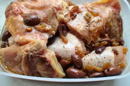 Запеченная курочка по –испански «pollo estofado.»: шаг 2