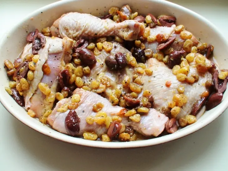 Запеченная курочка по –испански «pollo estofado.»: шаг 3