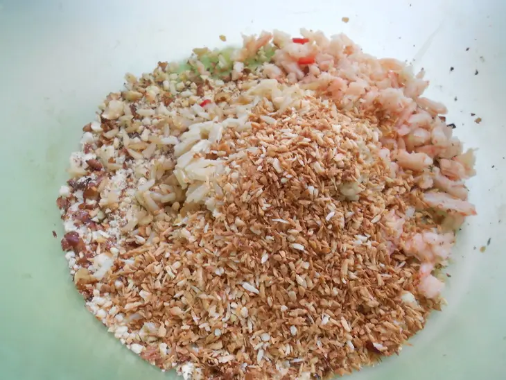 Тайская закуска( miang kum): шаг 5