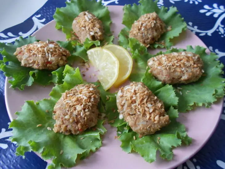 Тайская закуска( miang kum): шаг 7