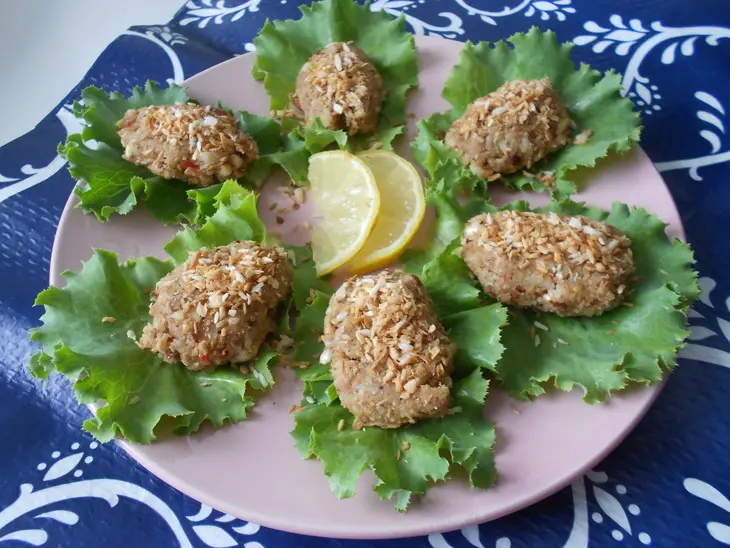 Тайская закуска( miang kum): шаг 8