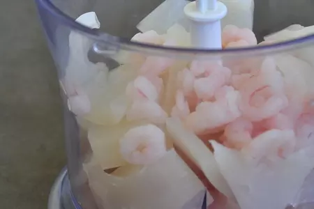 Дим сам - паровые пельмени с морепродуктами: шаг 5